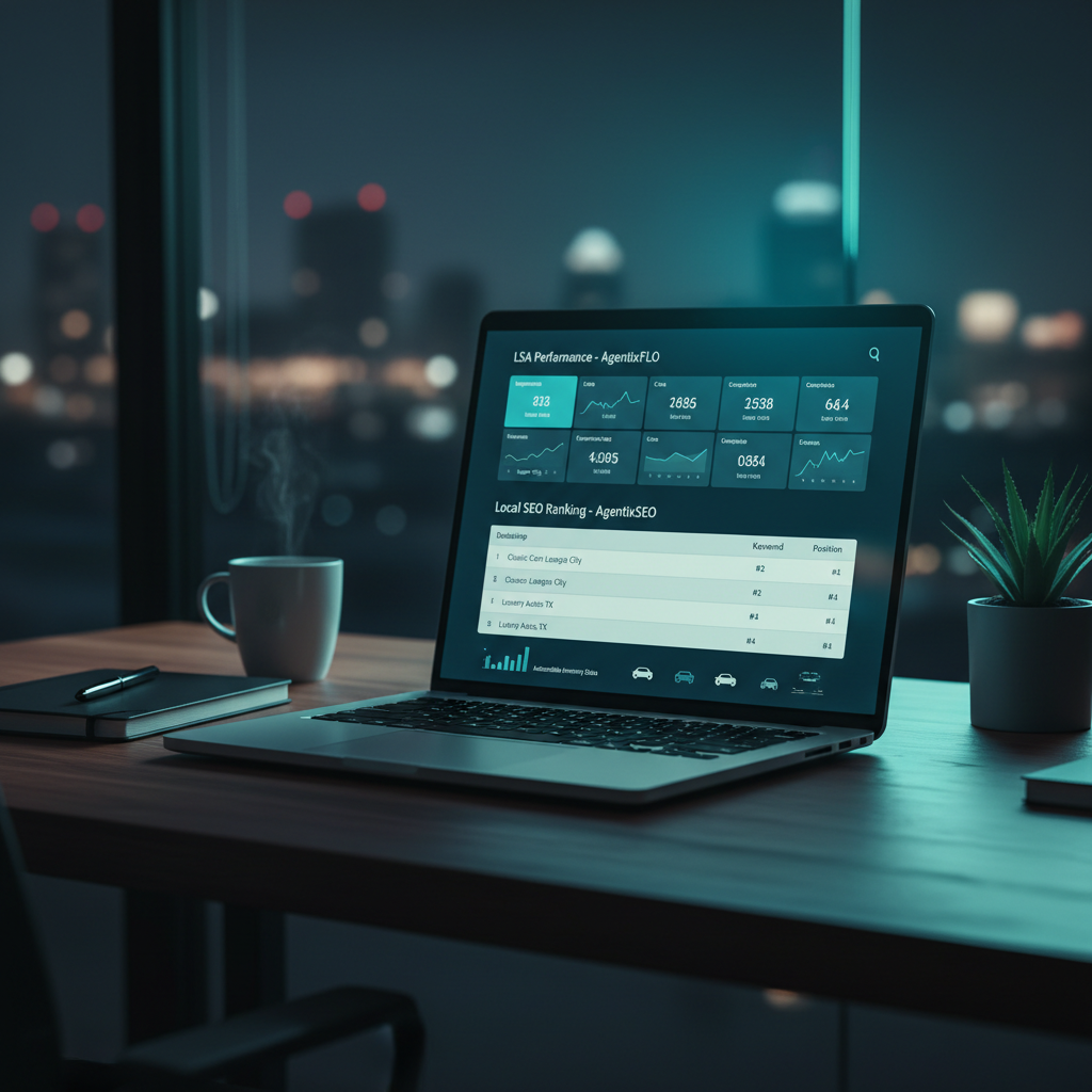 The League City Car Dealers Playbook: AgentixSEO for Organic, AgentixFLO for Vehicle Listing Ads