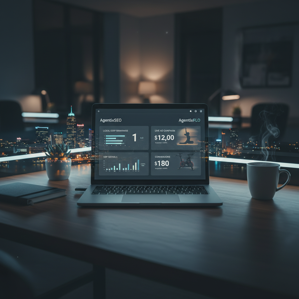 The Olathe Gyms and Fitness Studios Playbook: AgentixSEO for Organic, AgentixFLO for Meta Ads