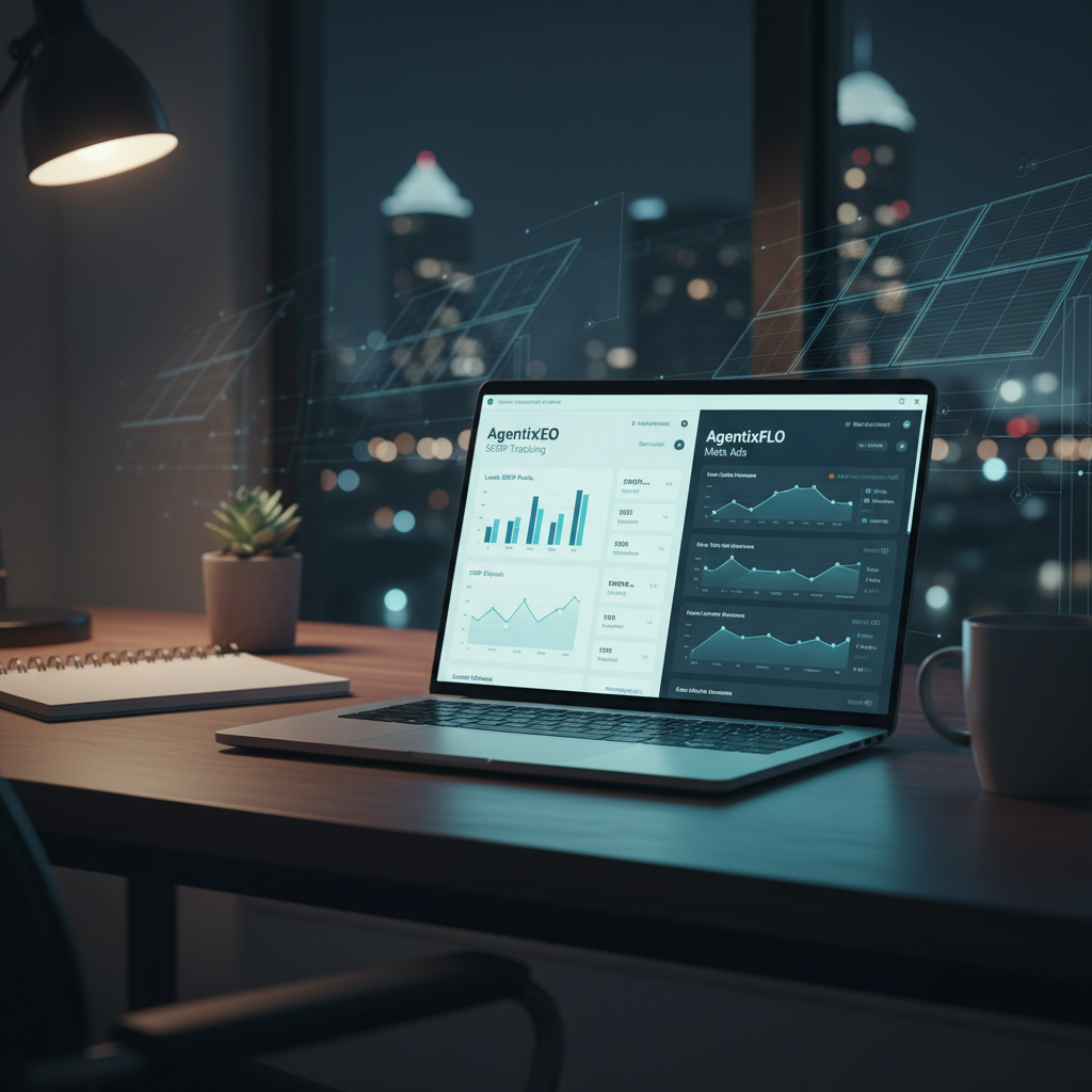 The Greenville Solar Installers Playbook: AgentixSEO for Organic, AgentixFLO for Meta Ads