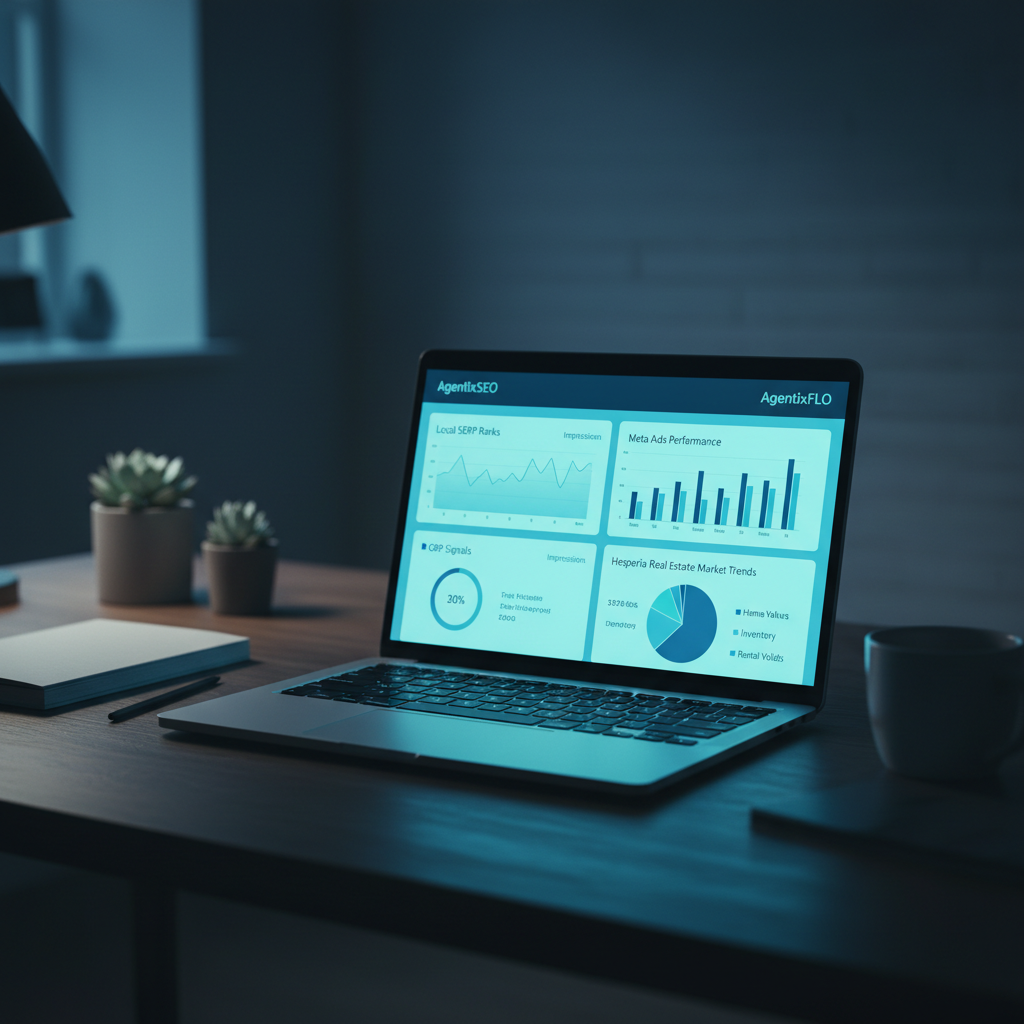 The Hesperia Real Estate Agents Playbook: AgentixSEO for Organic, AgentixFLO for Meta Ads