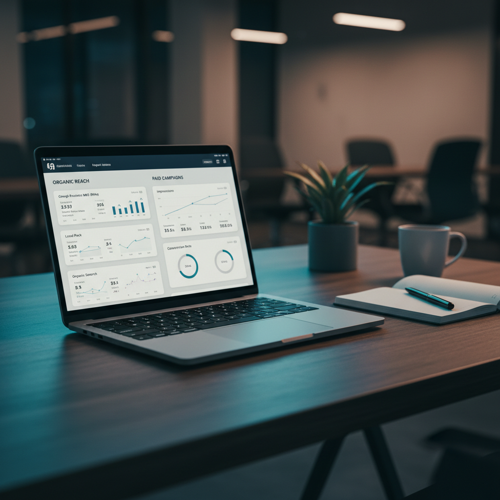 An agency's digital workspace showing AgentixSEO & AgentixFLO dashboards tailored for Med Spas in Grand Prairie, TX.