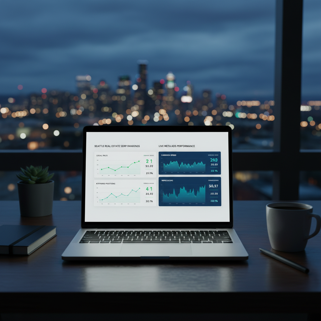 The Seattle Real Estate Agents Playbook: AgentixSEO for Organic, AgentixFLO for Meta Ads
