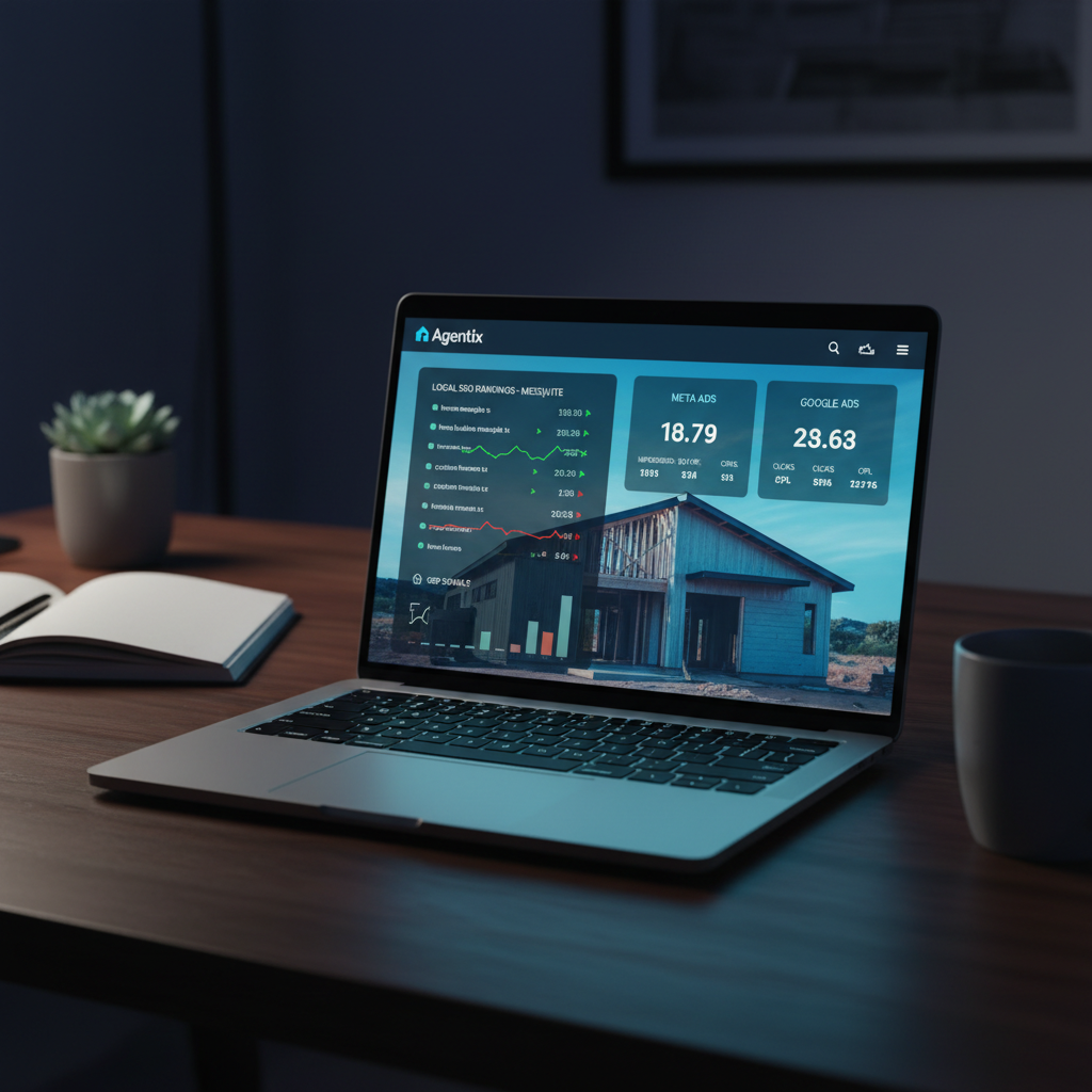 The Mesquite Home Builders Playbook: AgentixSEO for Organic, AgentixFLO for Meta Ads + Google Search