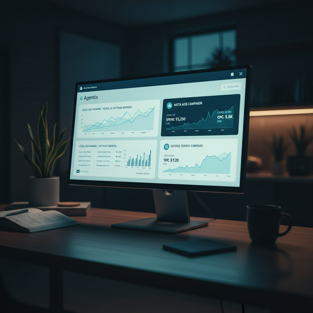 The Peoria Mortgage Brokers Playbook: AgentixSEO for Organic, AgentixFLO for Meta Ads + Google Search